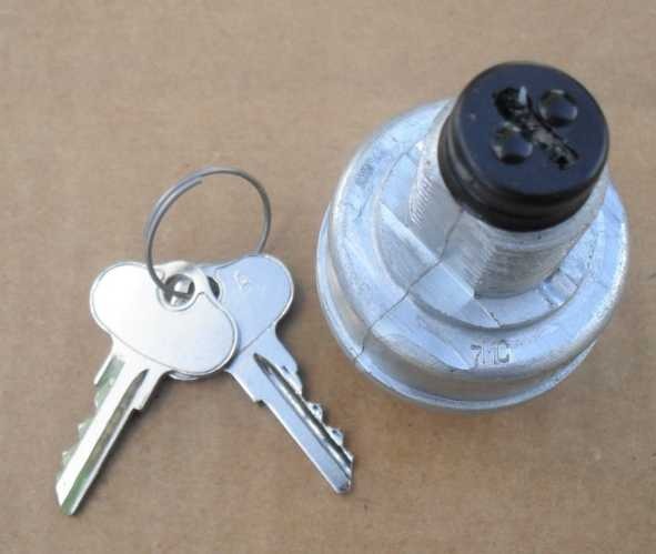 Ignition Switch with 2 Key 102044702 fits Husqvarna HUV 4421 Club Car Carryall 294 XRT 1500 UTV