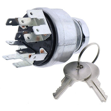Ignition Switch with 2 Keys 167603R91 947399 468438C91 184720R91 344688C91 LS-473 LS473 suitable for Jeep CJ5 International 4000 8000 Series International 4700 4900 Series Jeep Truck