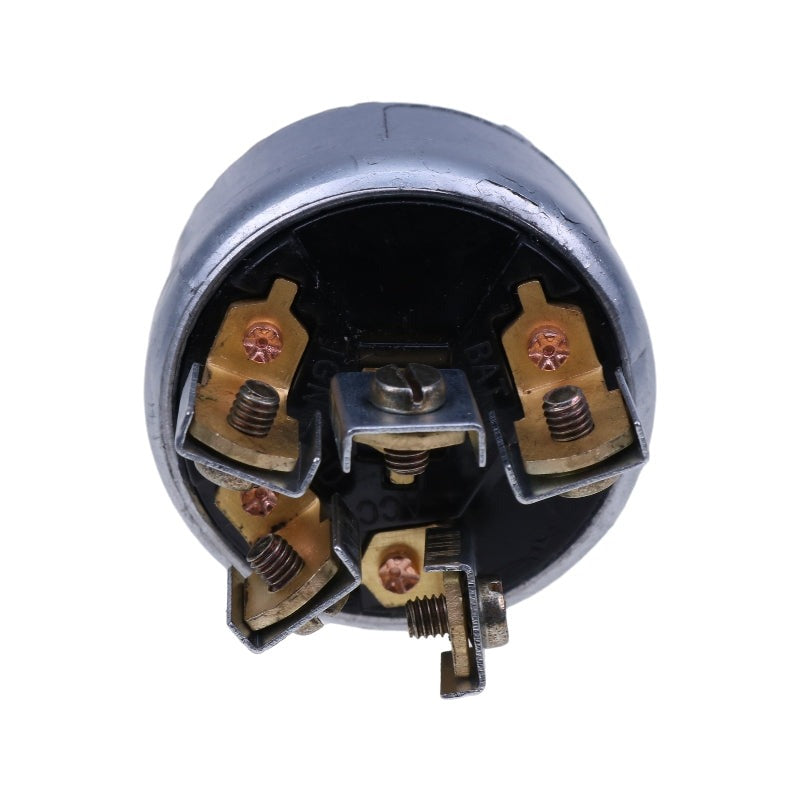 Ignition Switch With 2 Keys 2394129 1723186 4292483 4966572 108066 for use with Clark C20CLC232L C25CLC232L Kalmar AC C30AX C40BX P30AX P50BX Crown SC FC Series Forklift