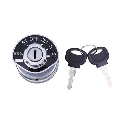 Ignition Switch With 2 Keys JK290A for use with Jinma Tractor JM 184 200 204 250 254 284 304 354 404 504 554 704
