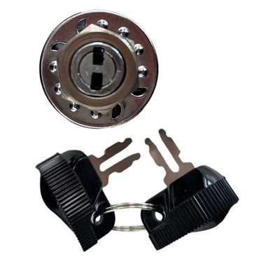 Ignition Switch With Key 180681M93 compatible with Massey Ferguson Tractor TO20 TO30 TO35 202 204 302 304 65 85 88 40 50 35