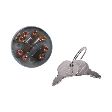 Ignition Switch With Keys 725-3163 925-3163 1754183 430-404 fits Cub Cadet MTD White Outdoor Troy-Bilt Tractor Mower