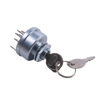 Ignition Switch With Keys 725-3163 925-3163 1754183 430-404 fits Cub Cadet MTD White Outdoor Troy-Bilt Tractor Mower