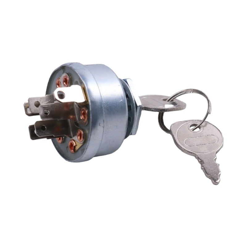 Ignition Switch With Keys 725-3163 925-3163 1754183 430-404 fits Cub Cadet MTD White Outdoor Troy-Bilt Tractor Mower