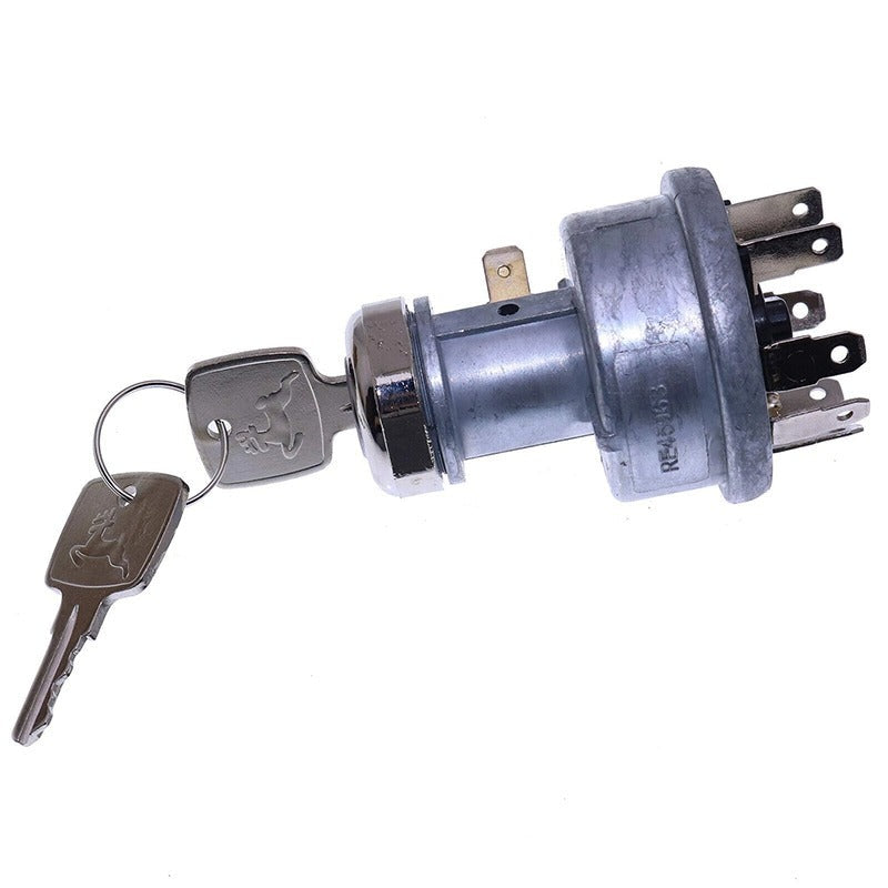 Ignition Switch With Keys RE45963 fits John Deere 5105 5200 5205 5210 5220 5300 5310 5400 5410