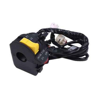 Left Handlebar Start Stop Headlight Switch 37400-07G22 fits Suzuki Quadsport Z400 LTZ400 LTZ400Z 2005-2008