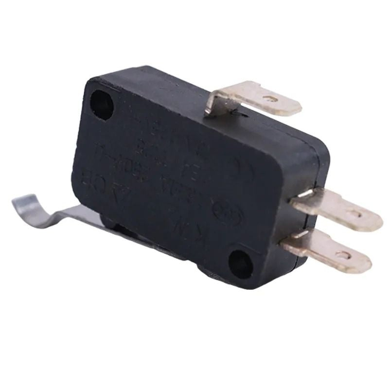 Micro Limit Switch V-154-1C25 With Curved Tip Lever 15A 125/250VAC compatible with Omron