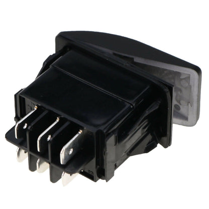 Rocker Switch DPDT ON-OFF-(ON) 0D4767 fits Generac Generator