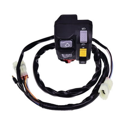 Start Stop Headlight Electric Shift Switch 35200-HN5-N12 35200-HN5-N11 compatible with Honda FourTrax Rancher 350 ES TRX350FE TRX350TE 2006