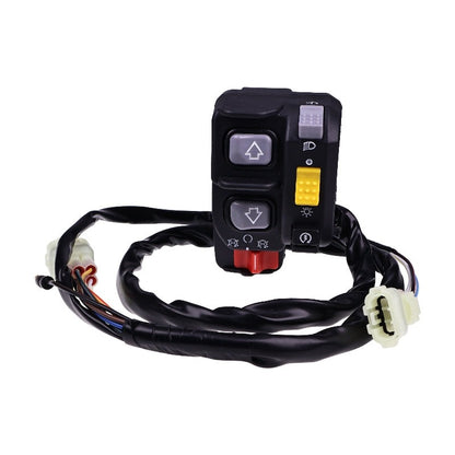 Start Stop Headlight Electric Shift Switch 35200-HN5-N12 35200-HN5-N11 compatible with Honda FourTrax Rancher 350 ES TRX350FE TRX350TE 2006