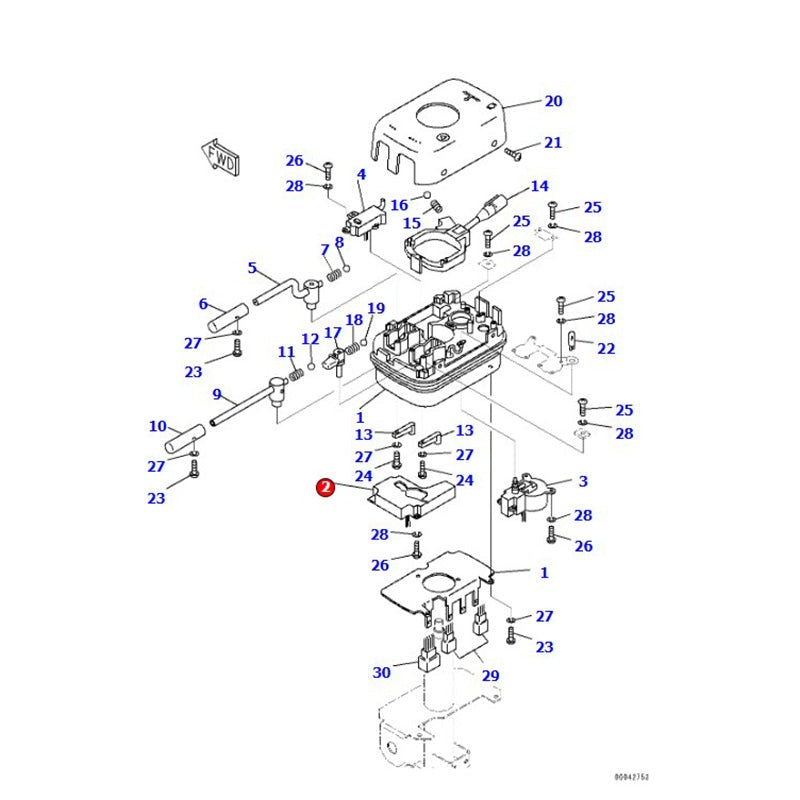 Transmission Switch 417-43-26212 fits Komatsu WA380-3 WA420-3 WA470-3 WA480-6 WA320-3 WA300-3 WA500-3 WA600-6 WA900-3