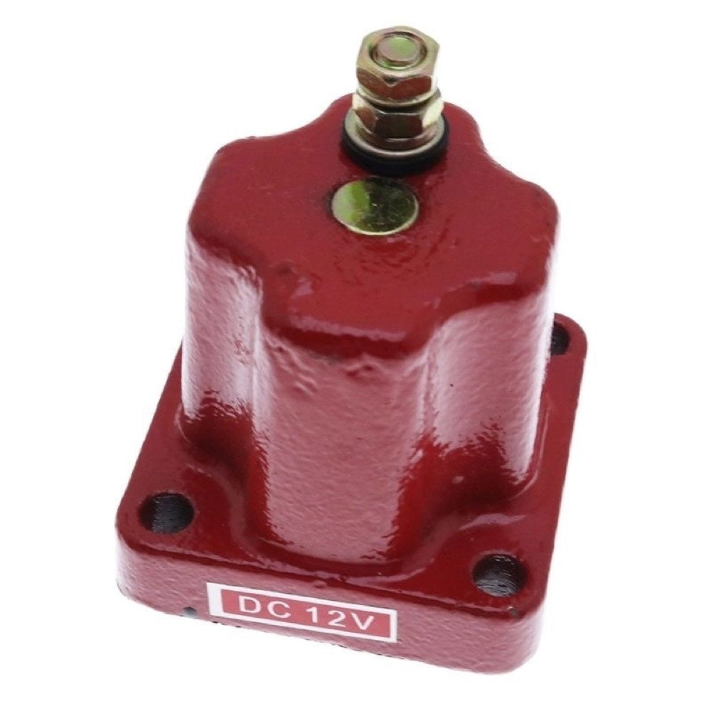 1 Terminal 12V Stop Solenoid 3054608 209940 for use with Cummins Engine M11 ISX15 QSX15 N14/855