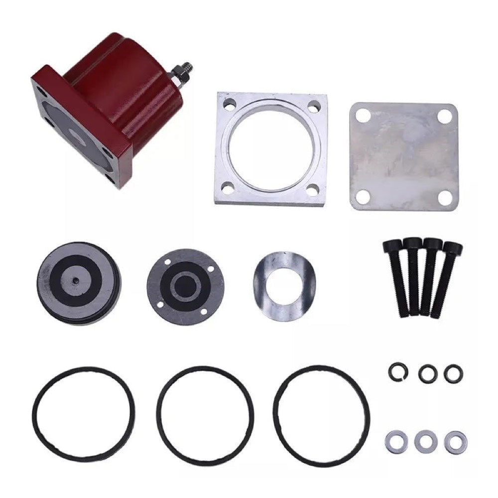 1 Terminal 12V Stop Solenoid Kit 3054608 compatible with Cummins Engine 6B5.9 ISM K19 L10 M11 N14 QSX15