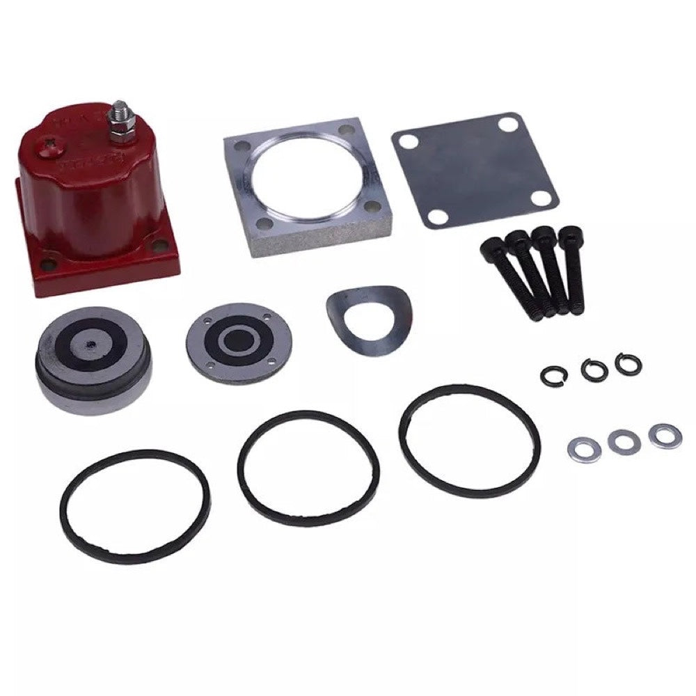 1 Terminal 12V Stop Solenoid Kit 3054608 compatible with Cummins Engine 6B5.9 ISM K19 L10 M11 N14 QSX15
