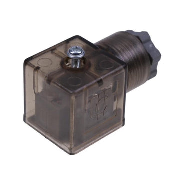 10 Pieces Din 43650-A PG11 Solenoid Coil Connector Socket With Led 24V Dc 24 Pole