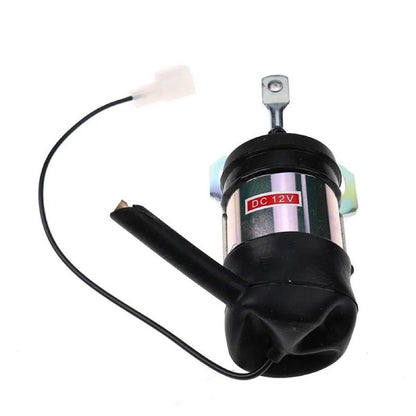 12 V Fuel Shut Off Solenoid 6655120 suitable for Bobcat B300 BL370 BL470 BL475 BL570 BL575 231