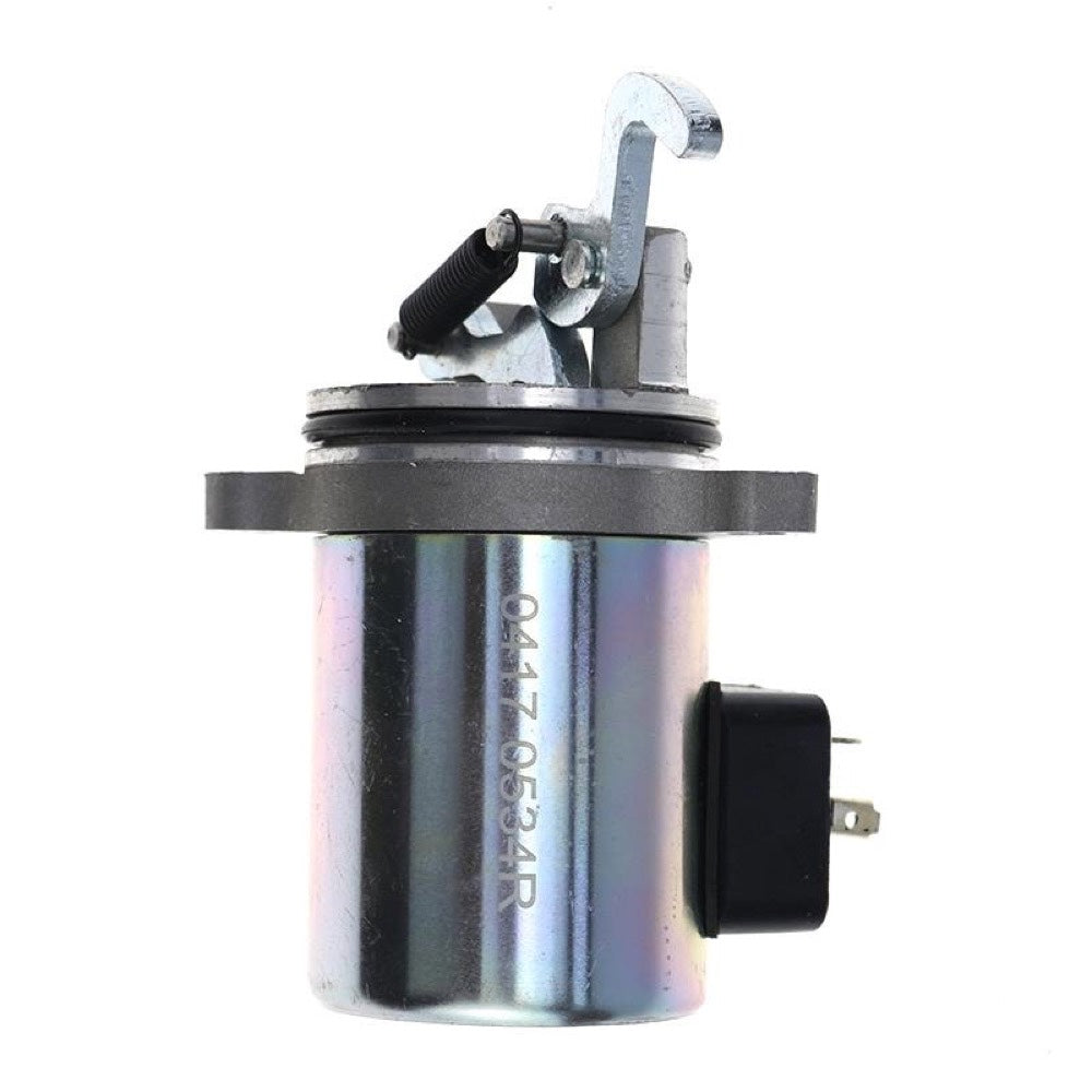 12 V Fuel Shutoff Solenoid Valve 04170534R 04272733 compatible with Deutz Engine F2L1011 F3L1011 F4L1011 BF4L1011 CASE Backhoe 360