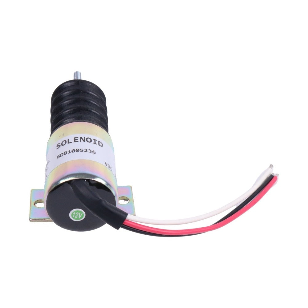 12V Aftermarket Trombetta P610-B1V12 Pull Solenoid With Springs fits Engine Excavator Loader Bulldozer Tractor