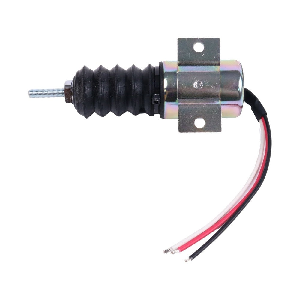 12V Aftermarket Trombetta P610-B1V12 Pull Solenoid With Springs fits Engine Excavator Loader Bulldozer Tractor