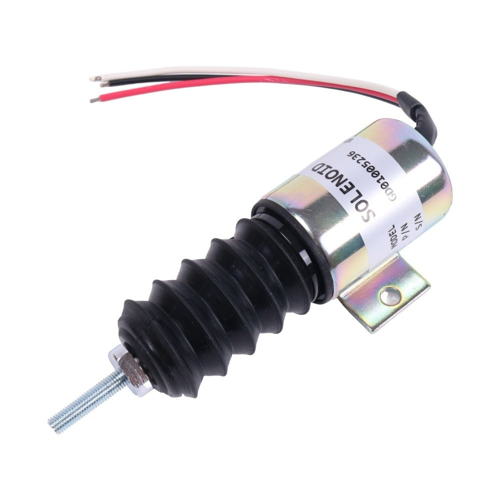 12V Aftermarket Trombetta P610-B1V12 Pull Solenoid With Springs fits Engine Excavator Loader Bulldozer Tractor