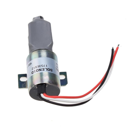 12V Diesel Shut Down Stop Solenoid 1700-1518 1753ES-12E2ULB1S1 for use with Woodward