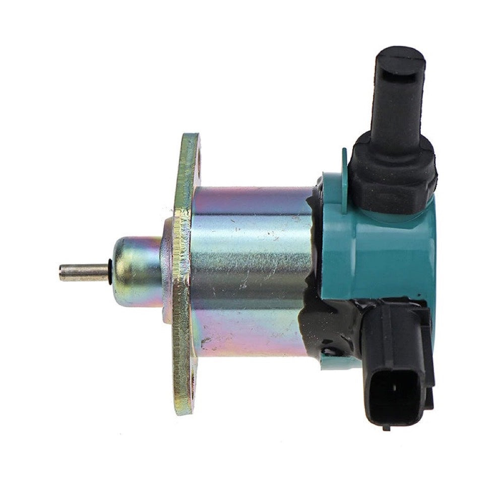 12V Electromagnet Stop Solenoid XJBR-02462 fits Hyundai Excavator R25Z-9AK R25Z-9AKCA R25Z-9AKNH