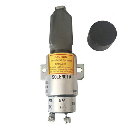 12V Fuel Shut Down Solenoid 1700-2567 1753-12E6U1B1 for use with Woodward
