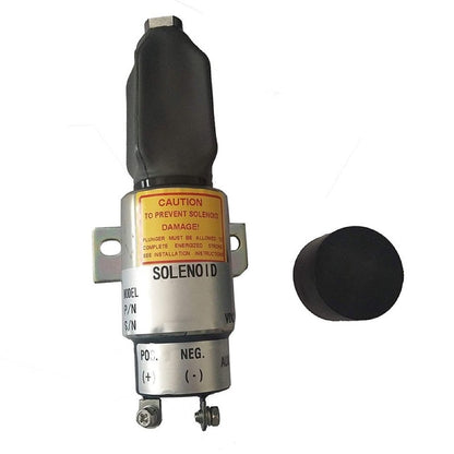 12V Fuel Shut Down Solenoid 1700-2567 1753-12E6U1B1 for use with Woodward