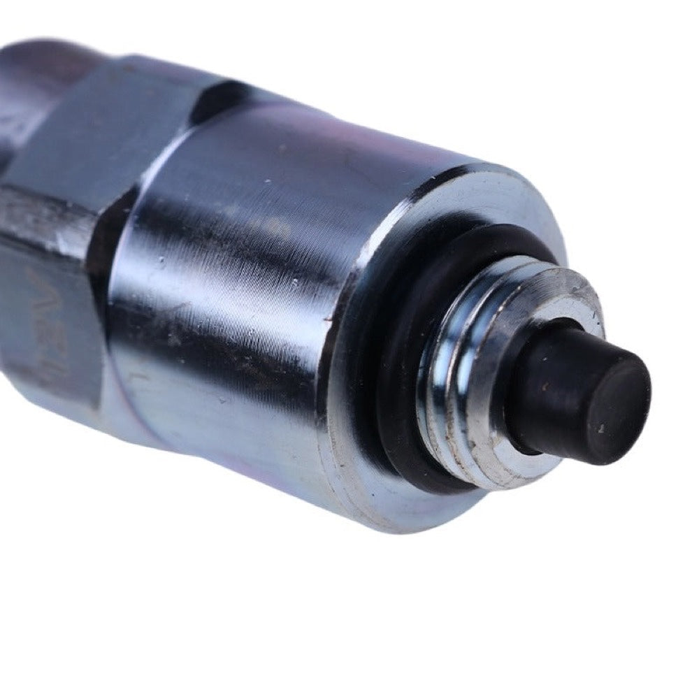 12V Fuel Shut Off Solenoid 7028689 for use with JLG G5-18A G6-42A G9-43A G10-43A 3508PS 3509PS 3512PS 3513PS 4008PS Perkins Engine