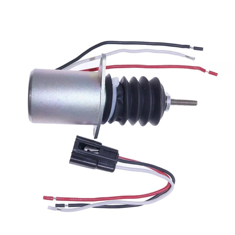 12V Fuel Shut Off Solenoid AM124379 AM103337 AM116779 suitable for John Deere Tractor 332 415 425 430 445 455 Mower F915 F925 F935 Loader 544G 624G 644G