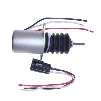 12V Fuel Shut Off Solenoid AM124379 AM103337 AM116779 suitable for John Deere Tractor 332 415 425 430 445 455 Mower F915 F925 F935 Loader 544G 624G 644G