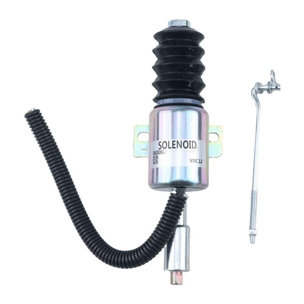 12V Fuel Shut Off Solenoid Hl49331000144 for use with Cummins Generator Excavator