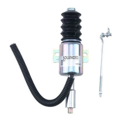 12V Fuel Shut Off Solenoid Hl49331000144 for use with Cummins Generator Excavator