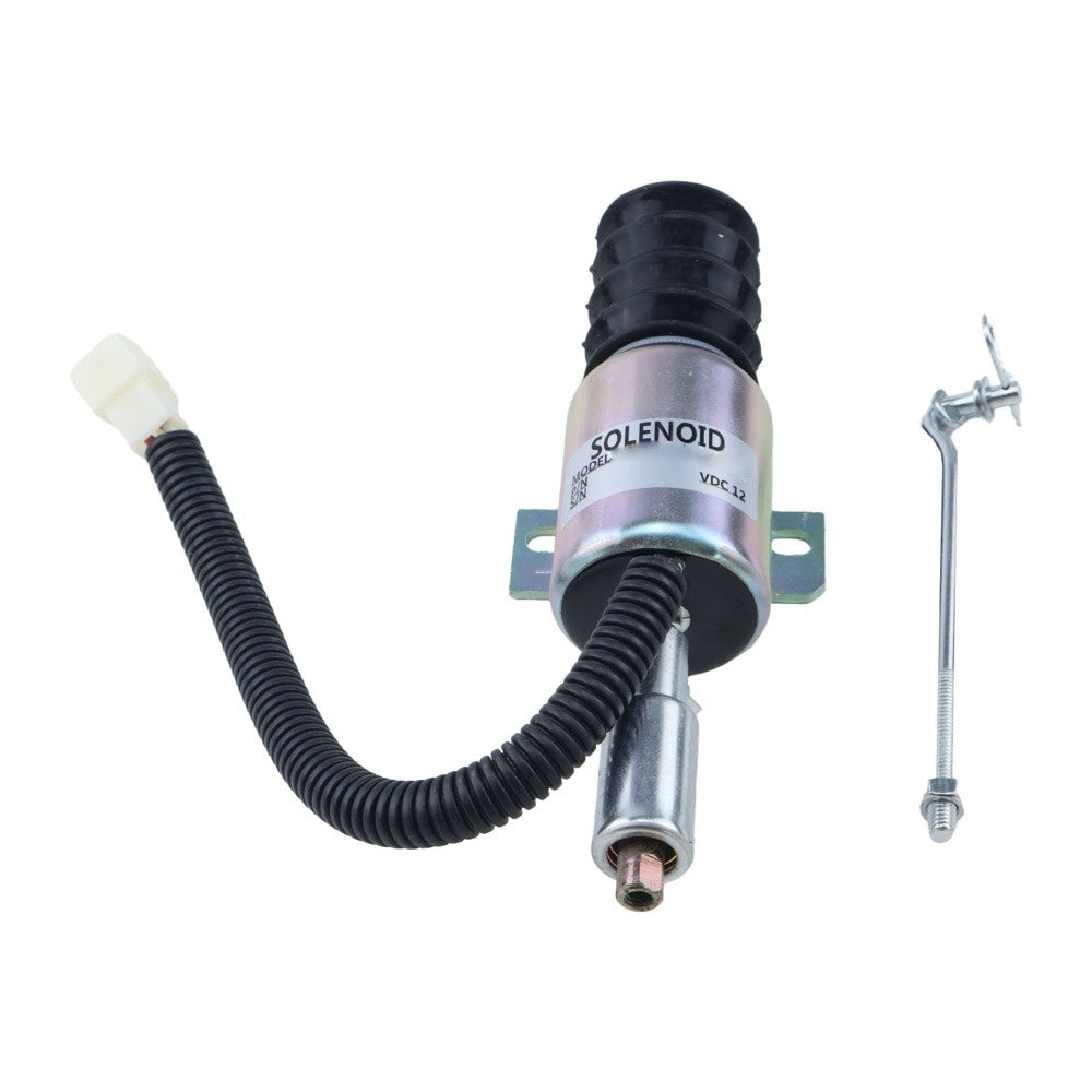 12V Fuel Shut Off Solenoid Hl49331000144 for use with Cummins Generator Excavator