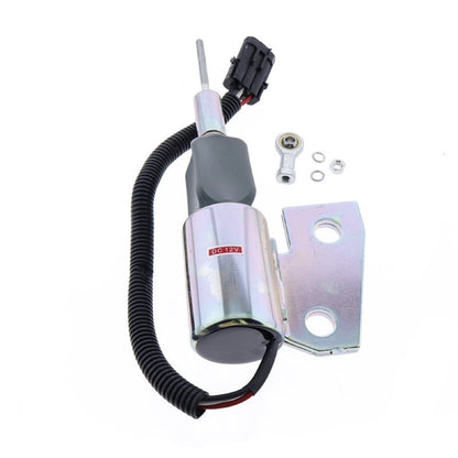 12V Fuel Shut Off Solenoid J991167 87420952 fits CASE 580M 60XT 70XT 90XT 688G New Holland U80 LV80