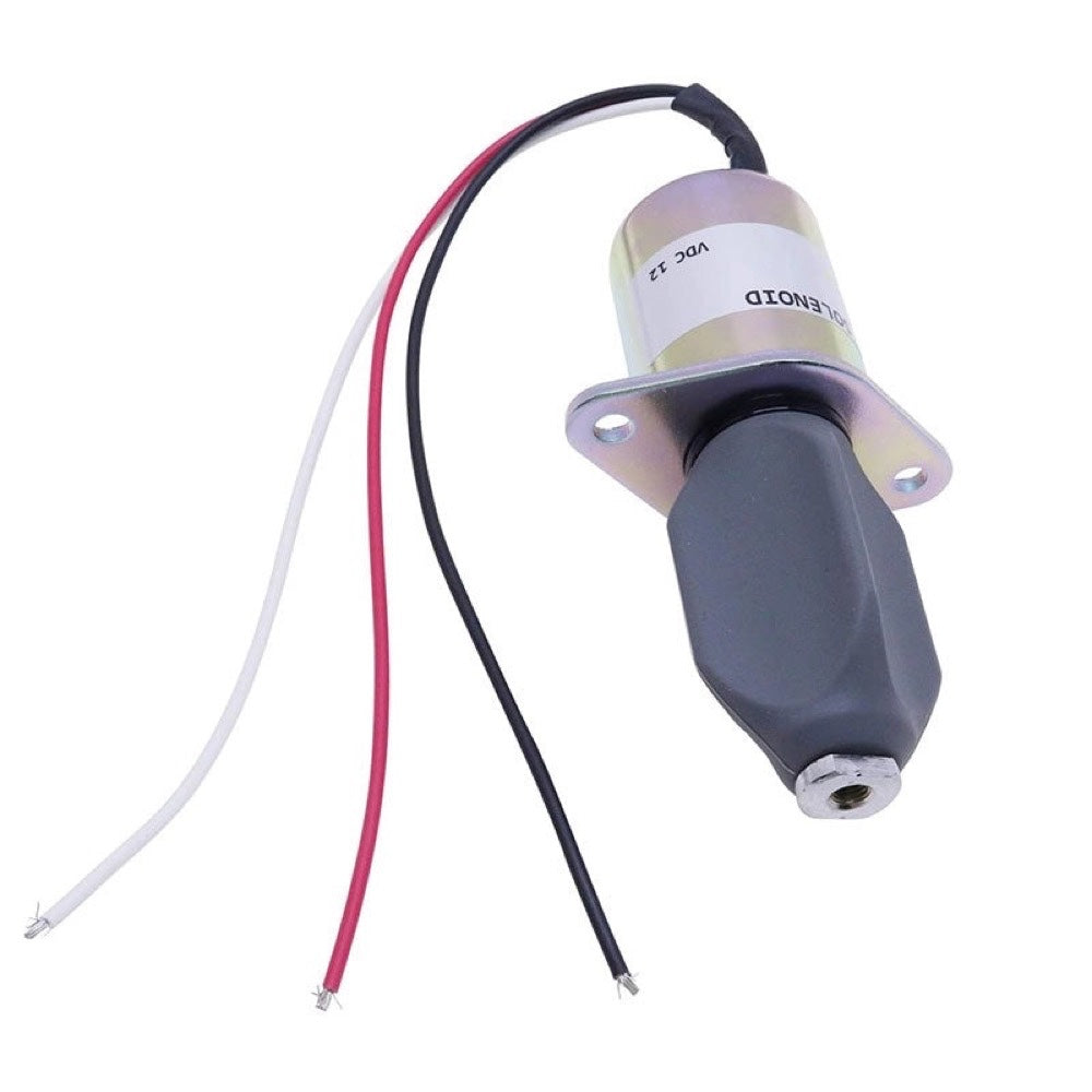 12V Fuel Shut off Solenoid SA-4260-12 1751ES fits Kubota Engine 70 and 82 mm Serie