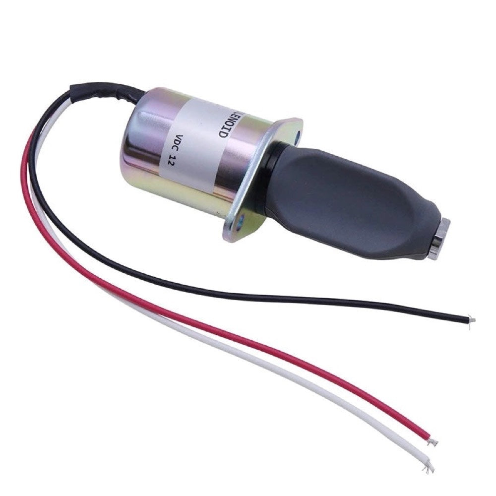 12V Fuel Shut off Solenoid SA-4260-12 1751ES fits Kubota Engine 70 and 82 mm Serie