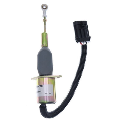 12V Fuel Shut-Off Solenoid Valve SA-4161-12 1751ES-12A6UC4B3S1 87801213 87616313 fits New Holland 8670 8770 8870 8970 TR89 TR97 TR98 TR99 TX66