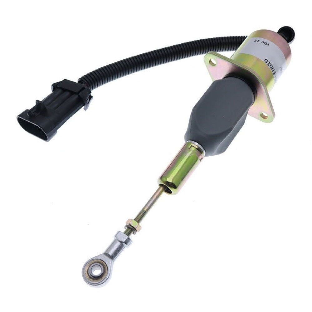 12V Fuel Shut-Off Solenoid Valve SA-4161-12 1751ES-12A6UC4B3S1 87801213 87616313 fits New Holland 8670 8770 8870 8970 TR89 TR97 TR98 TR99 TX66