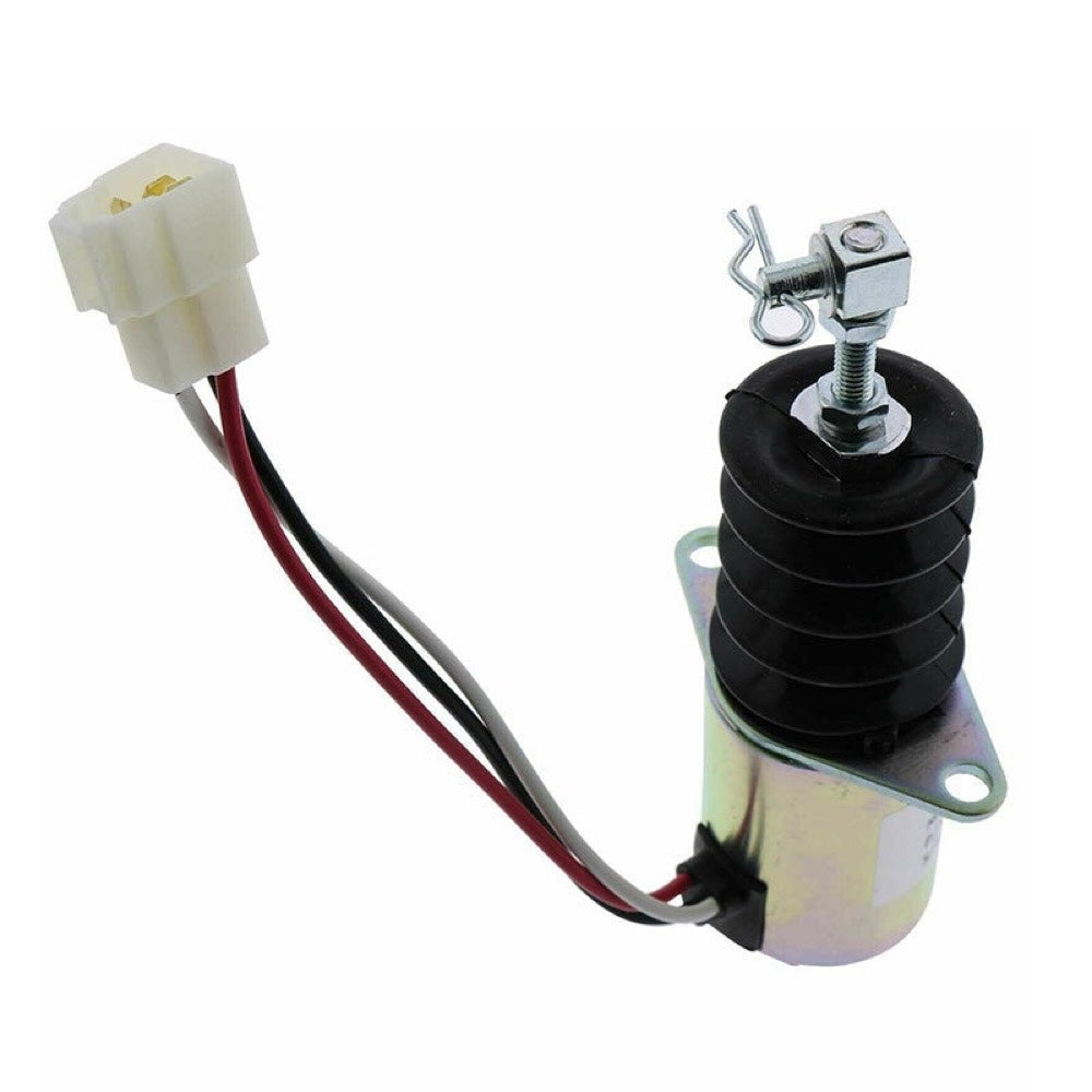 12V Fuel Shutoff Solenoid 119629-66801 fits Yanmar Engine 3TNE88