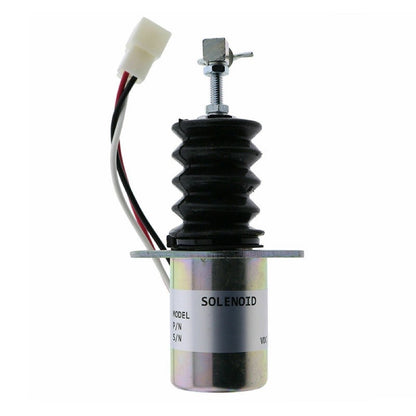 12V Fuel Shutoff Solenoid 119629-66801 fits Yanmar Engine 3TNE88