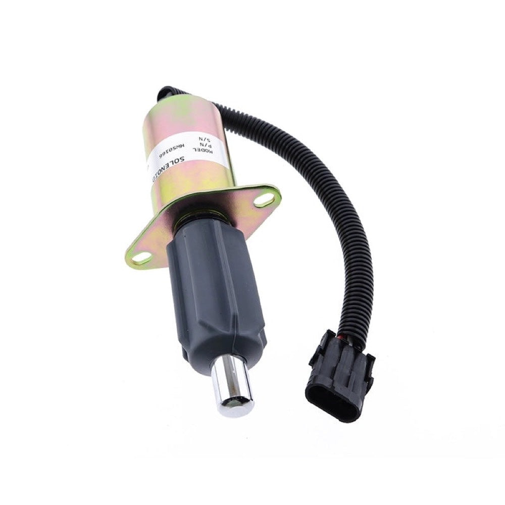 12V Fuel Shutoff Solenoid J921978 suitable for CASE IH Tractor 7110 7120 7130 7140 7150