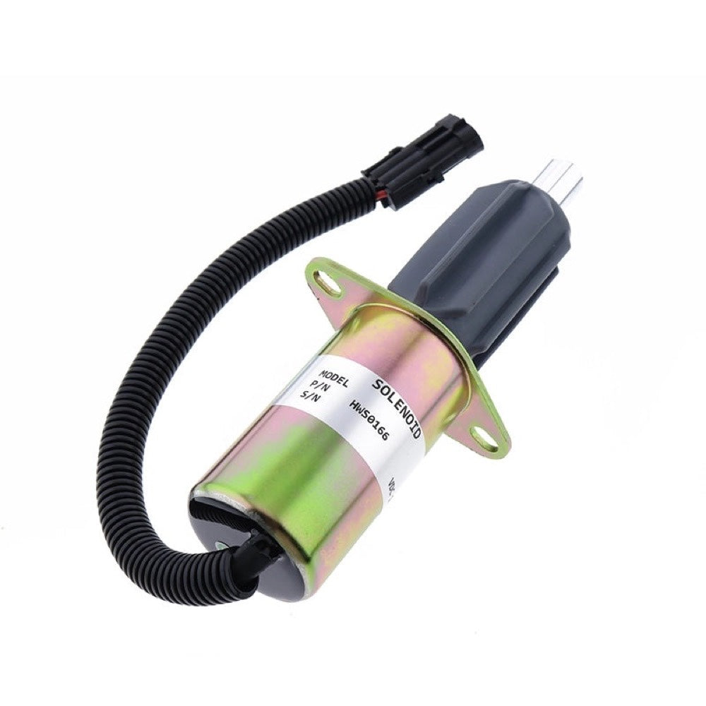 12V Fuel Shutoff Solenoid J921978 suitable for CASE IH Tractor 7110 7120 7130 7140 7150