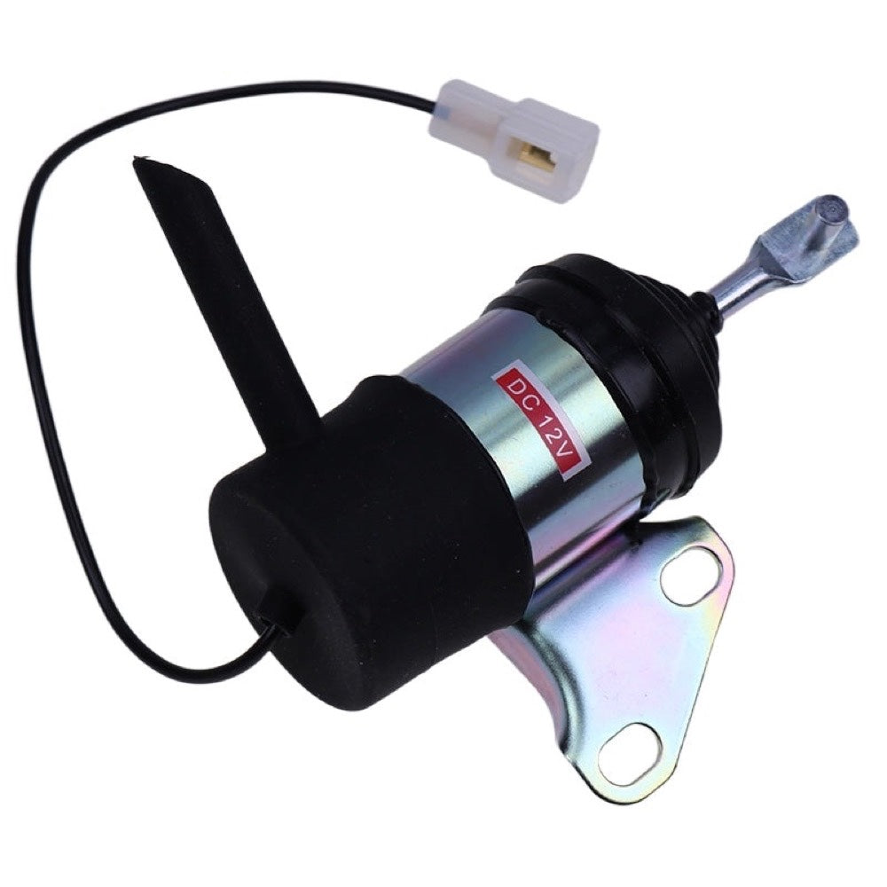 12V Fuel Solenoid 6670776 for use with Bobcat Excavator 316 319 320 321 322 323 324 E10 E14 E16