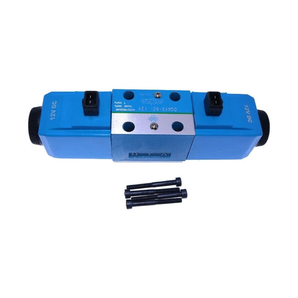 12V Hydraulic Solenoid Directional Valve 02/332169 fits Eaton Vickers JCB Backhoe Loader 3CX