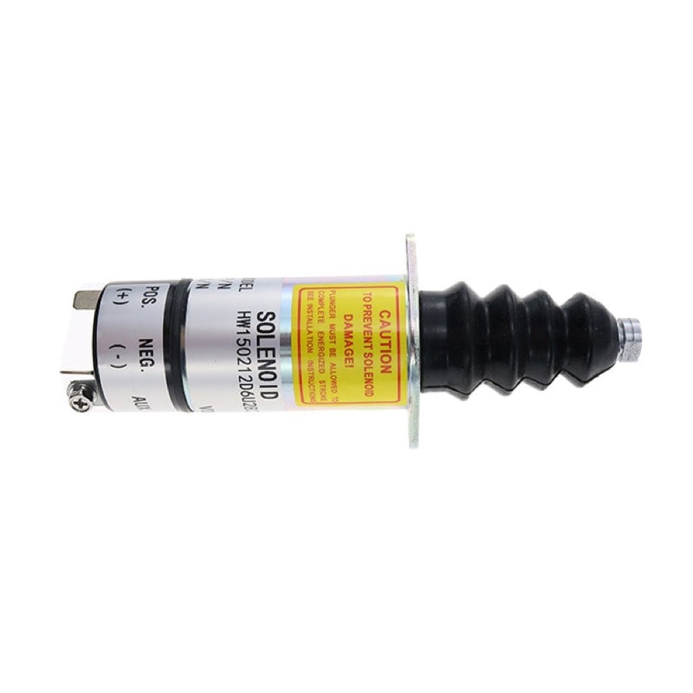 12V Shut Down Solenoid 1500-2027 1502-12D6U2B2S2A suitable for Woodward Model 1502-12D Flange