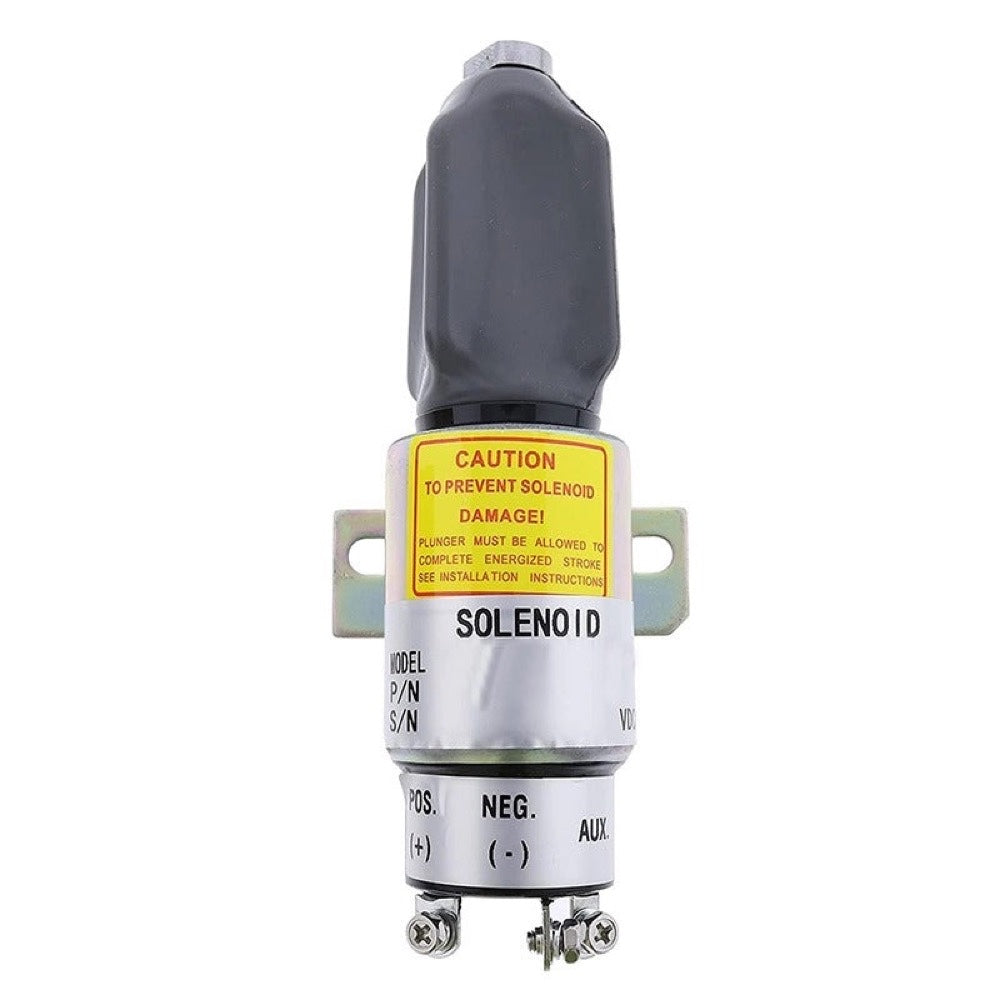 12V Shut Down Solenoid 1700-2530 1751-12E6U1B1S1A fits Woodward