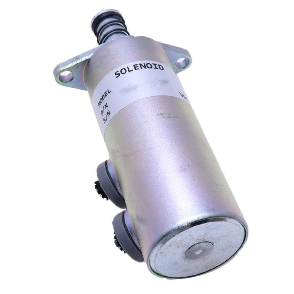 12V Shut Down Solenoid 6N-9987 compatible with Caterpillar CAT Excavator 225 225D 229 231D Engine 3208