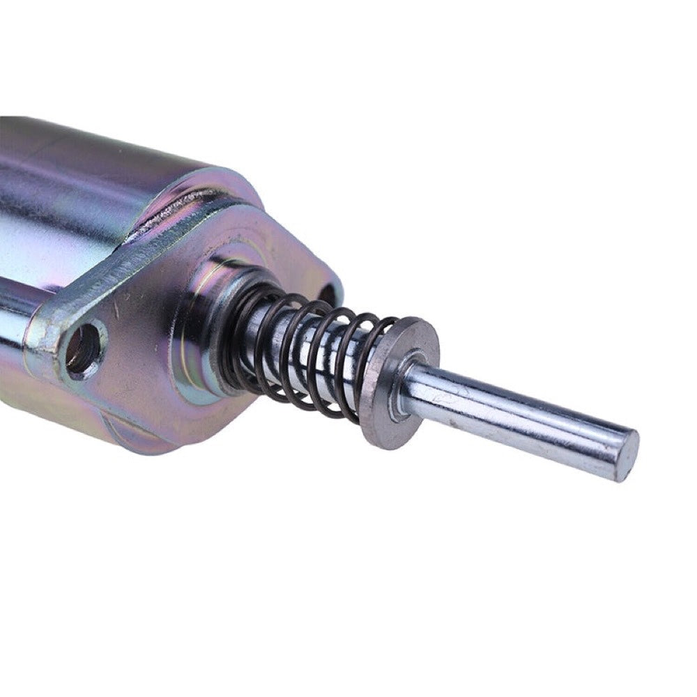 12V Shutoff Solenoid 125-5773 compatible with Caterpillar CAT Engine 3204 3304 3304B 3306 3306B 3306C 3406B 3406C