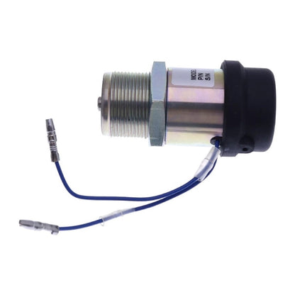 12V Shutoff Stop Solenoid XJAF-01561 compatible with Hyundai Crawler Excavator R28-7 R35-7 R36N-7 R25Z-9A R27Z-9